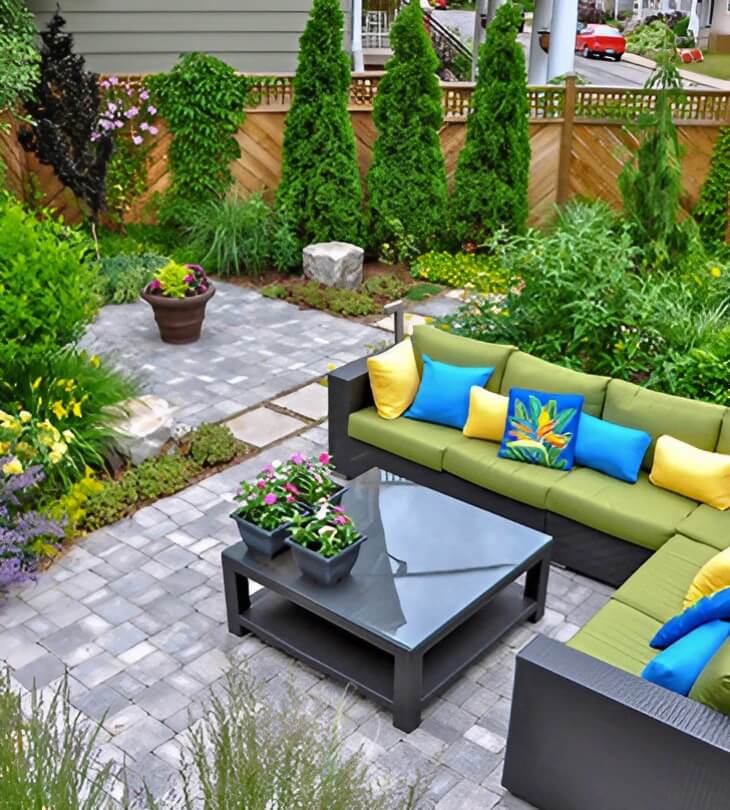 Hardscaping and landscaping