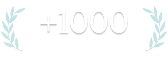 over 1000 projects completed icon