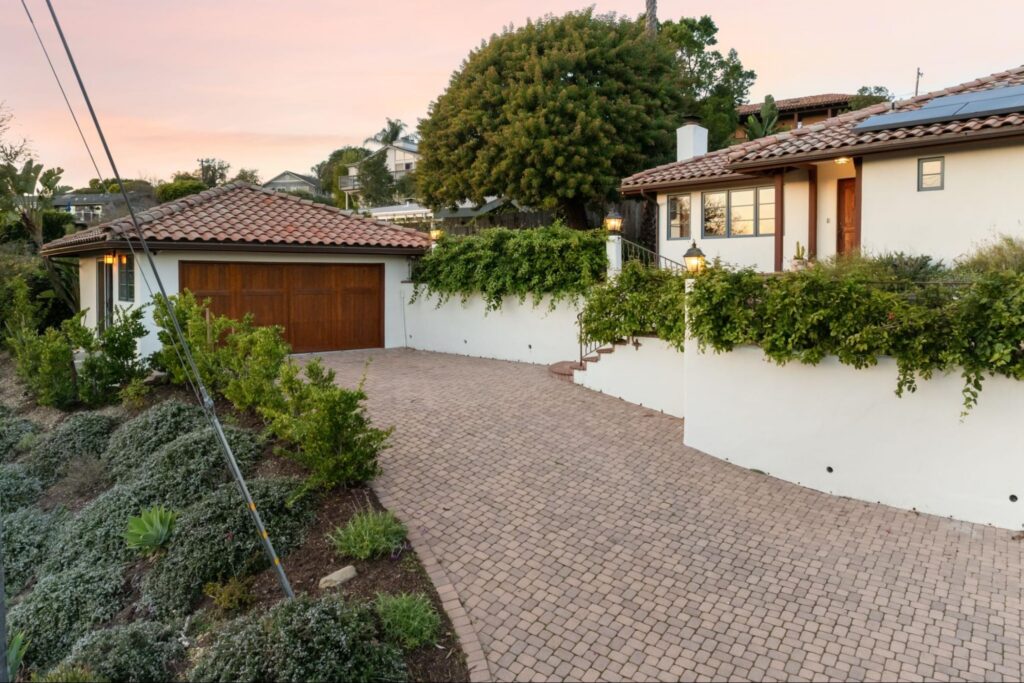garage conversion project in los angeles with private entrance and exterior upgraded